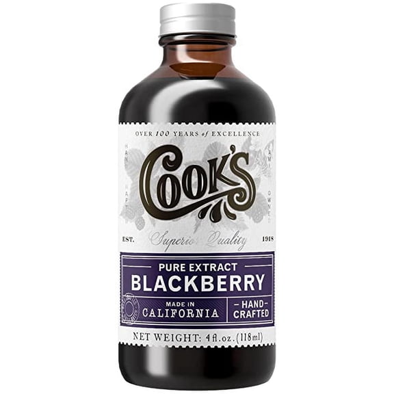 Cook's Pure Blackberry Extract 4 oz