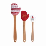 Cook with Color 3 Piece Mitten Spatula Set 12+10+8" – Merry Christmas