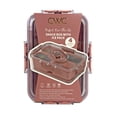thumbnail image 1 of Cook with Color 4-Compartment Snack Box with Removable Ice Pack, Locking Lid and Handle, Dishwasher Safe, Pink, 1 of 11