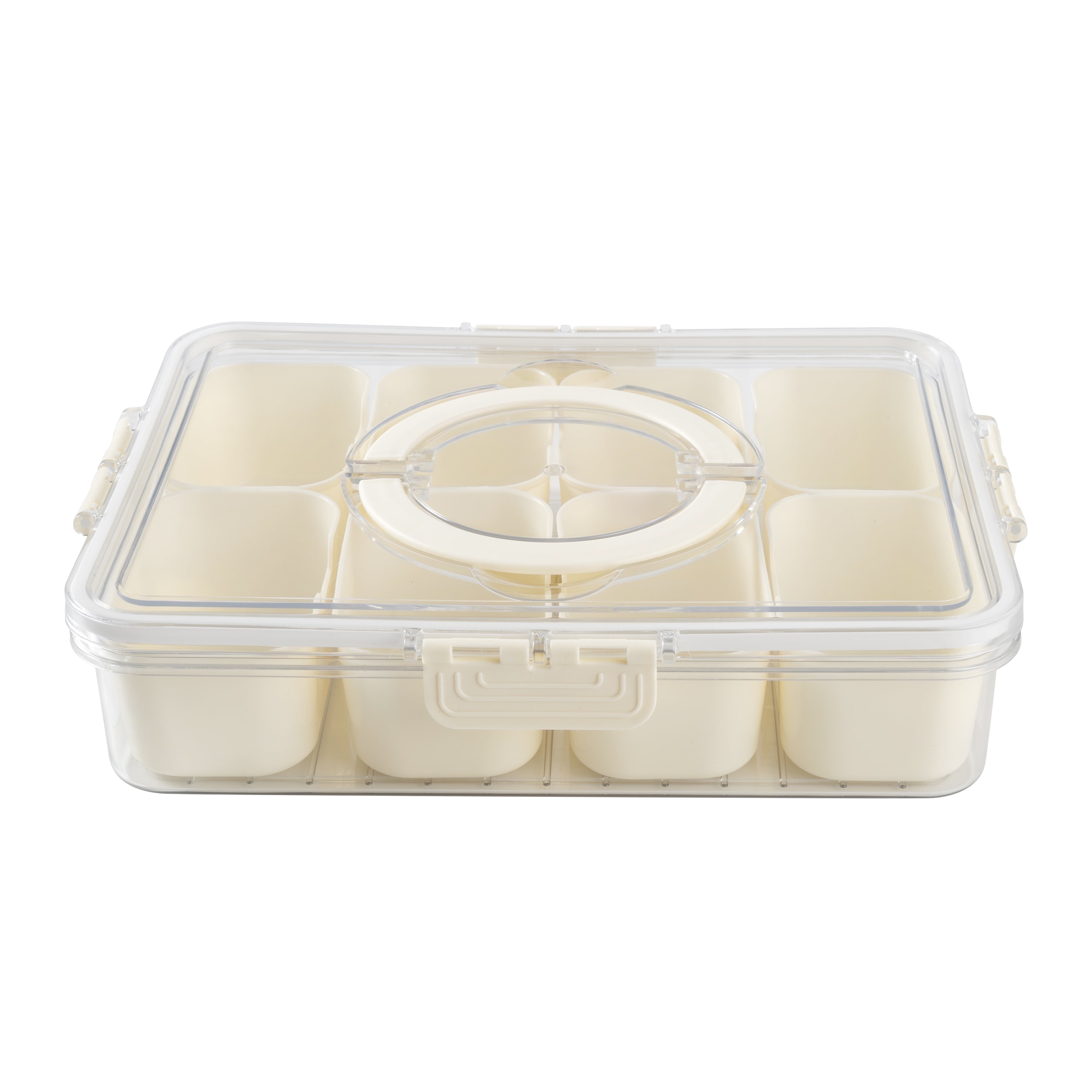 COOK WITH COLOR Snackle Box, 8-Compartment Charcuterie Tray