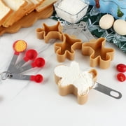 Cook with Color 8 Piece Measuring Cup and Spoon Set – Gingerbread