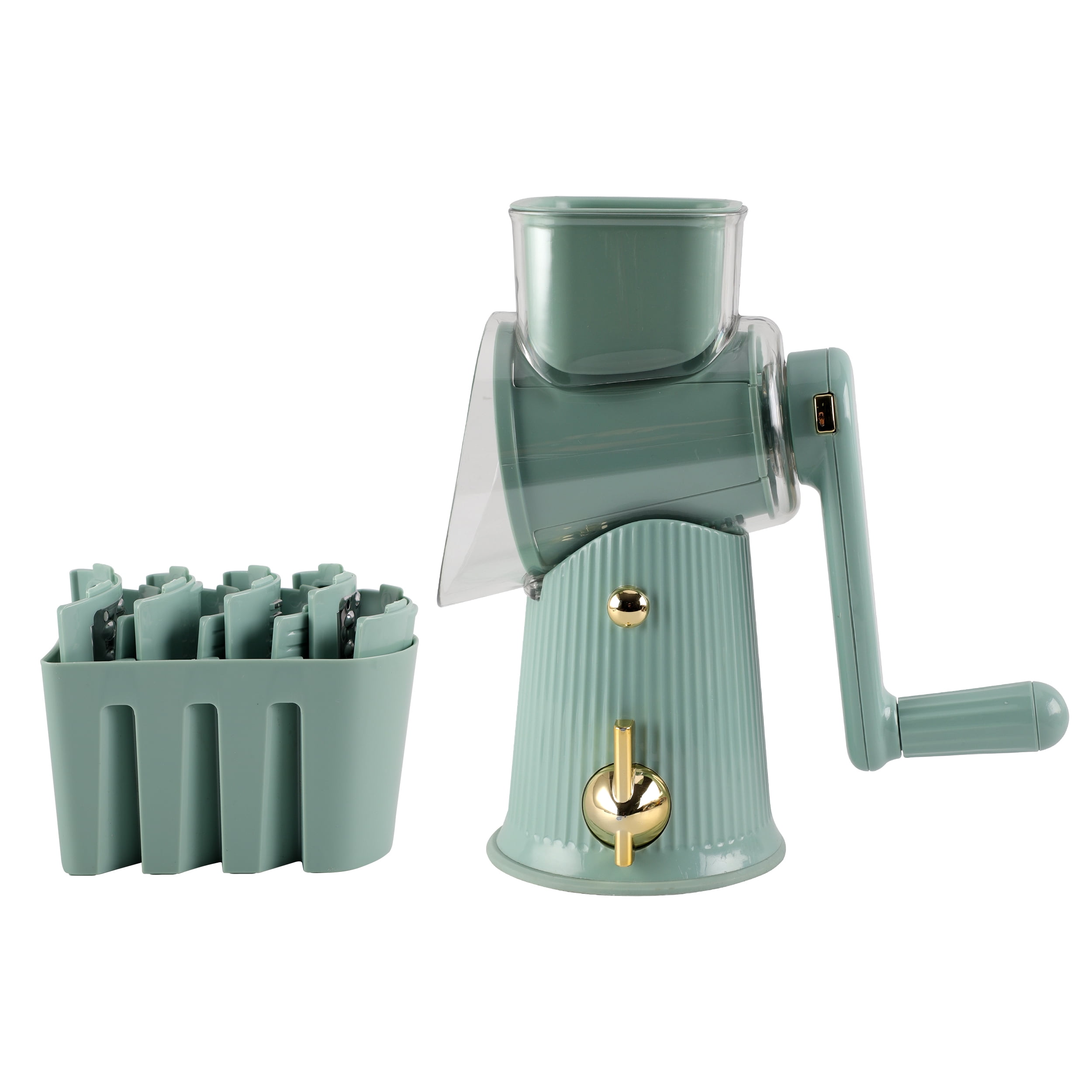 Cook with Color Cheese Grater Rotary – Easy-to-Use Food Shredder for Cheese, Sage - Walmart.com