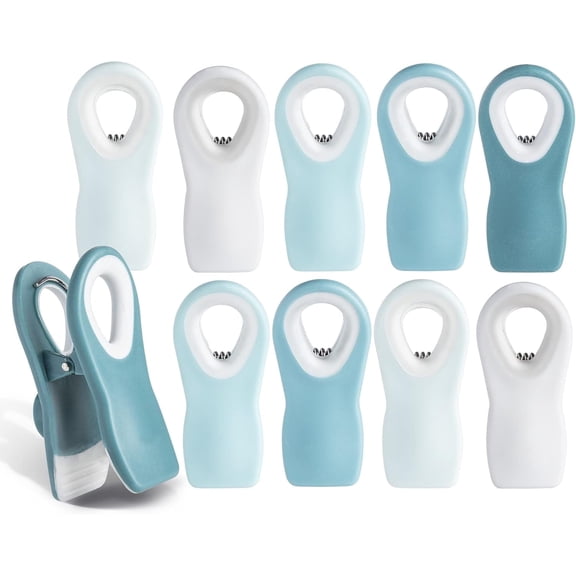 COOK WITH COLOR Chip Clips for Bags - Magnetic Bag Chips Set of 10