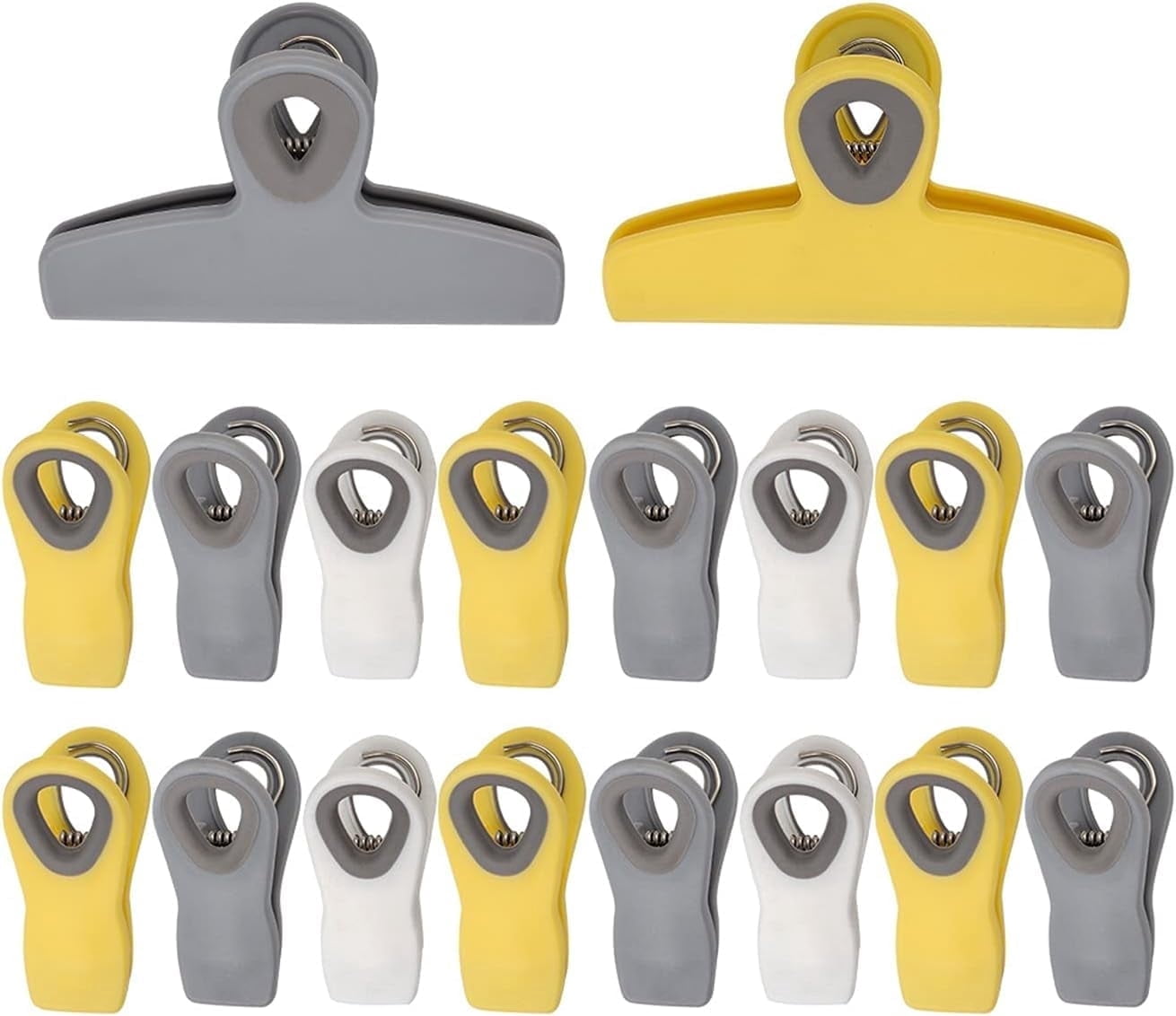 COOK WITH COLOR Chip Clips for Bags - Magnetic Bag Chips Set of 18 ...