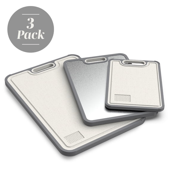 Cook With Color Dual Sided Cutting Board , Sage