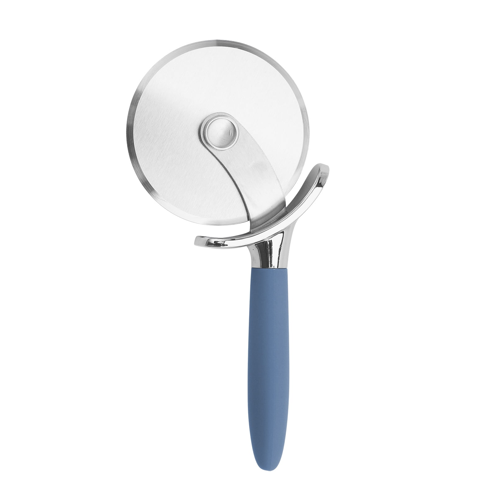 Cook with Color Pizza Cutter Wheel with Soft Grip Handle, Blue