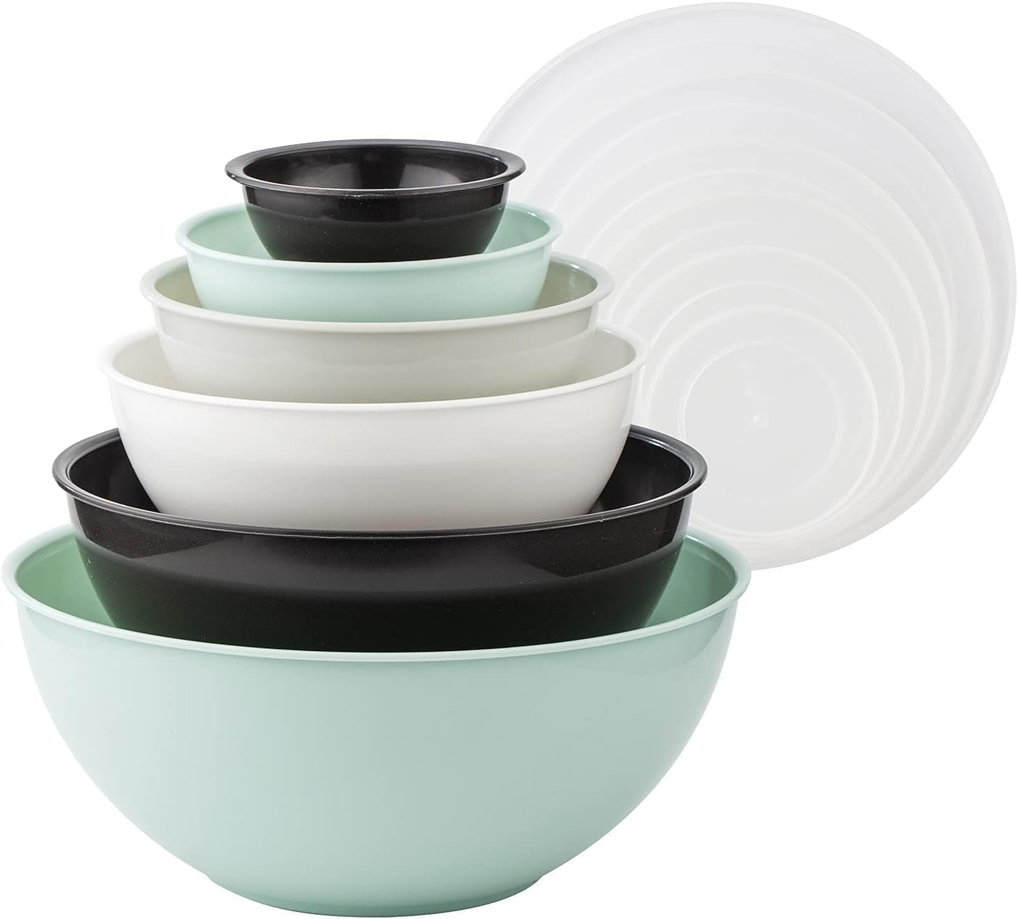 Cooking with Color 12 Piece Bowls Taupe