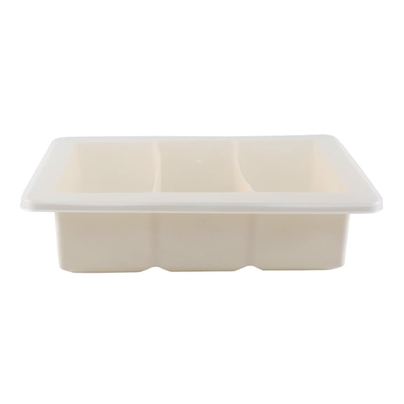 Cook with Color Silicone Freezer Tray with Lid  Durable, Easy Release & Dishwasher Safe