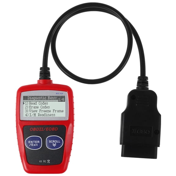 CookMate Automotive Fault Code Reader,OBD2 Diagnostic Scanner with I/M Readiness Check,LCD Screen Engine Tool for 1996+ US Vehicles.