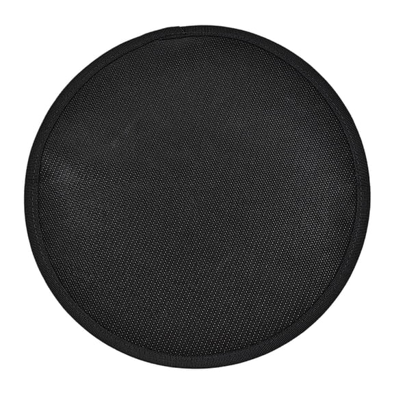 CookMate Heat Shield Under Grill Mat,17.7in Round Heat Resistant Silicone Coated BBQ Pad for Outdoor Grill,Reusable Deck Protector for Patio and Lawn