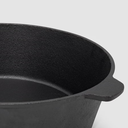 CookPro 12" Cast Iron Chicken Fryer Pre-Seasoned