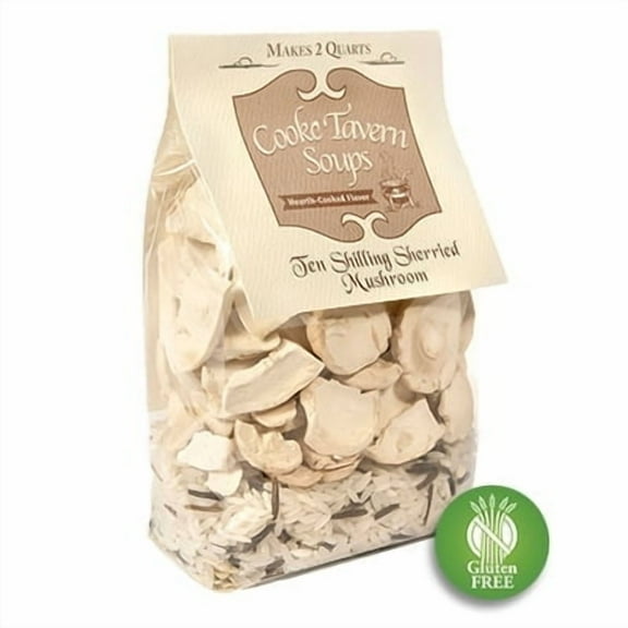 Cooke Tavern Soups - Ten Shilling Sherried Mushroom - Makes 2 Quarts - Gluten Free