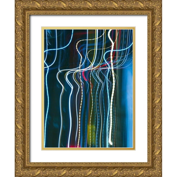 Cooke, William 25x32 Gold Ornate Wood Framed with Double Matting Museum Art Print Titled - Stems I