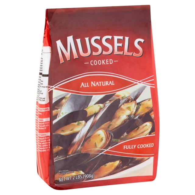 Cooked Mussels, 2.0 lb