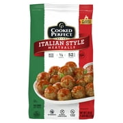 Cooked Perfect Italian Meatballs, 26 Ounces, 52 Count (Frozen)