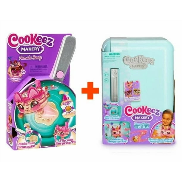 Cookeez Makery Freezy Cakez Fridge & Pancake Treatz Pan - Walmart