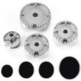 Cooker Hat Set Stove Lid Upgraded, Oven Gas Hob Burner Crown Flame Cap, Gas Burner Flame Cap