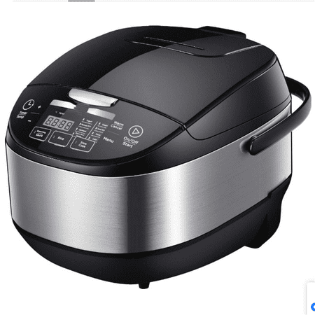 Cooker, Japanese Large Rice Cooker with Fuzzy Logic Technology, 11 Presets, 10 Cup Uncooked/20 Cup Cooked, Auto Keep Warm, 24-Hr Delay Timer