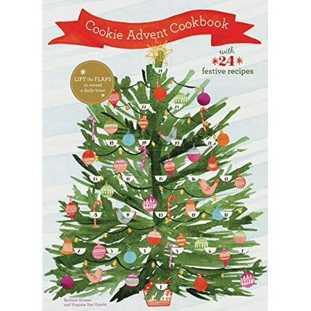 Pre-Owned Cookie Advent Cookbook: With 24 Festive Recipes (Hardcover) 1452155666 9781452155661