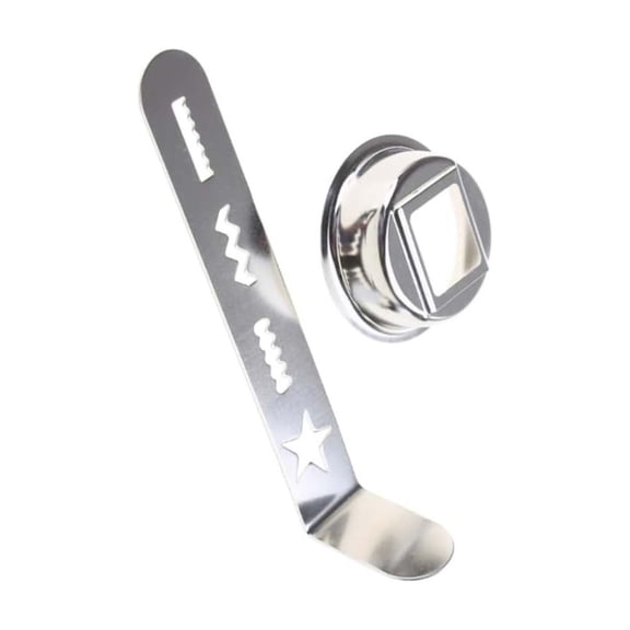 Cookie Attachment, Stainless Steel Biscuit Mold Dough Cutters Pastry Maker Kitchen Accessories