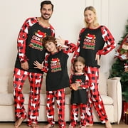 FAMILY CHRISTMAS PAJAMAS BY JENNY Cookie Baking Crew Christmas Pajamas Matching Family, Size Newborn to Adult 6XL, Holiday Sleepwear Set for All