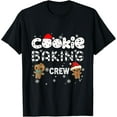 thumbnail image 1 of Cookie Baking Crew Gingerbread Christmas Costume pajamas T-Shirt, 1 of 6