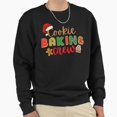 thumbnail image 1 of Cookie Baking Crew Retro Vintage Funny Graphic Aesthetic Holiday Art Gift Unisex Sweatshirt - Comfortable Fit G33283, Up to Size 5XL, 1 of 2