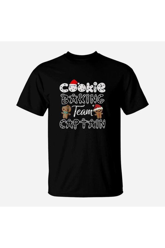 Cookie Baking Team Captain Gingerbread Christmas TShirt