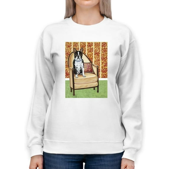 Cookie Boston Sweatshirt Women -Carolee Vitaletti Designs, Female 4X-Large