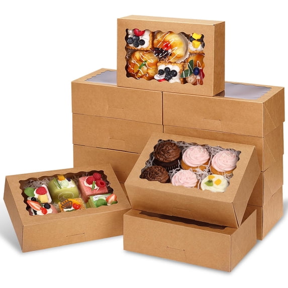 Cookie Boxes, Bakery Boxes for Pastries, Cookies, Cupcakes, Donuts ...