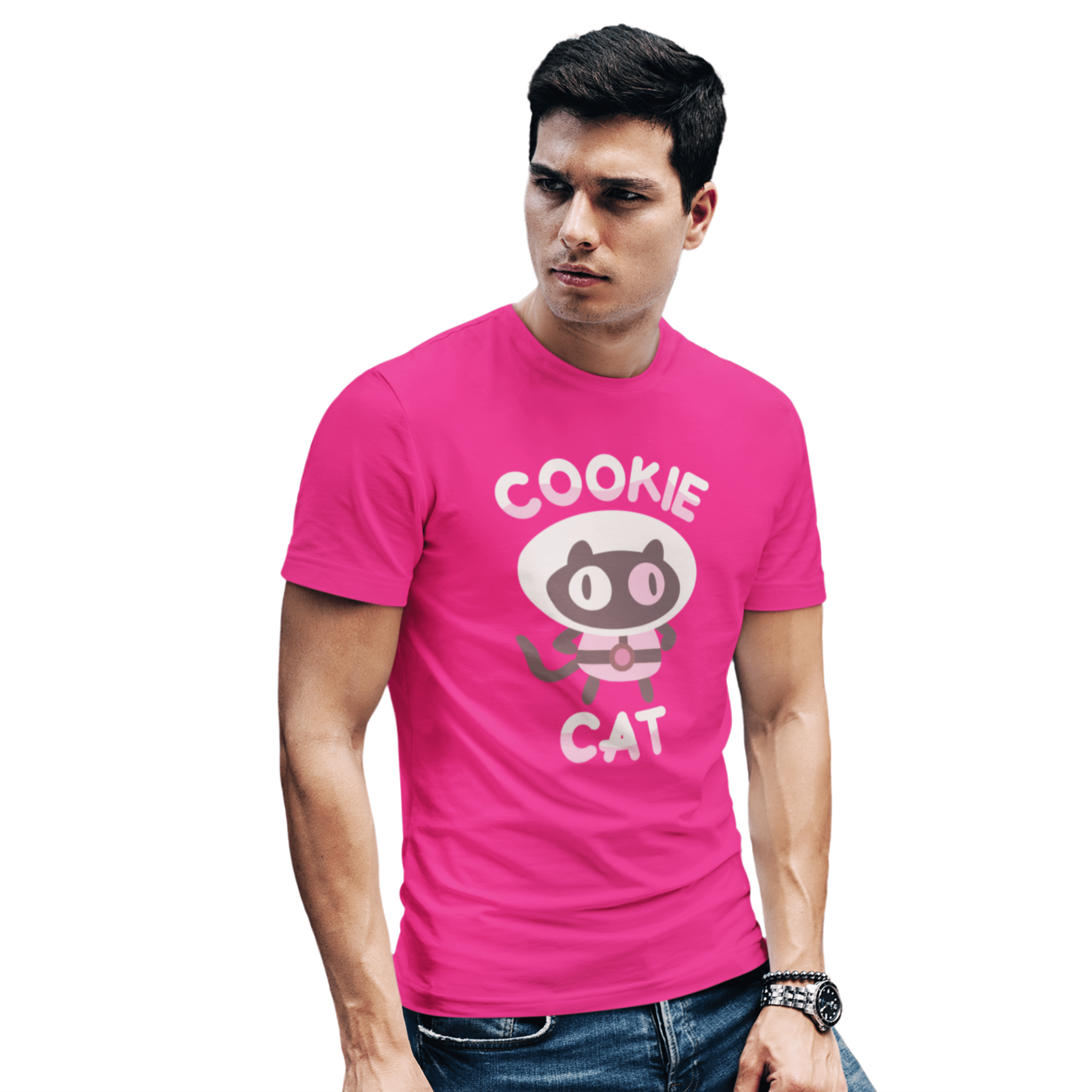 Cookie Cat Tribute T-shirt for Steven Universe Fans Designed by