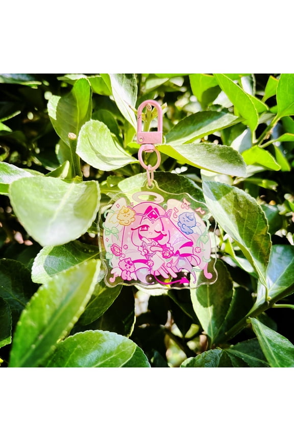 Cookie Character Acrylic Keychain, Game Inspired