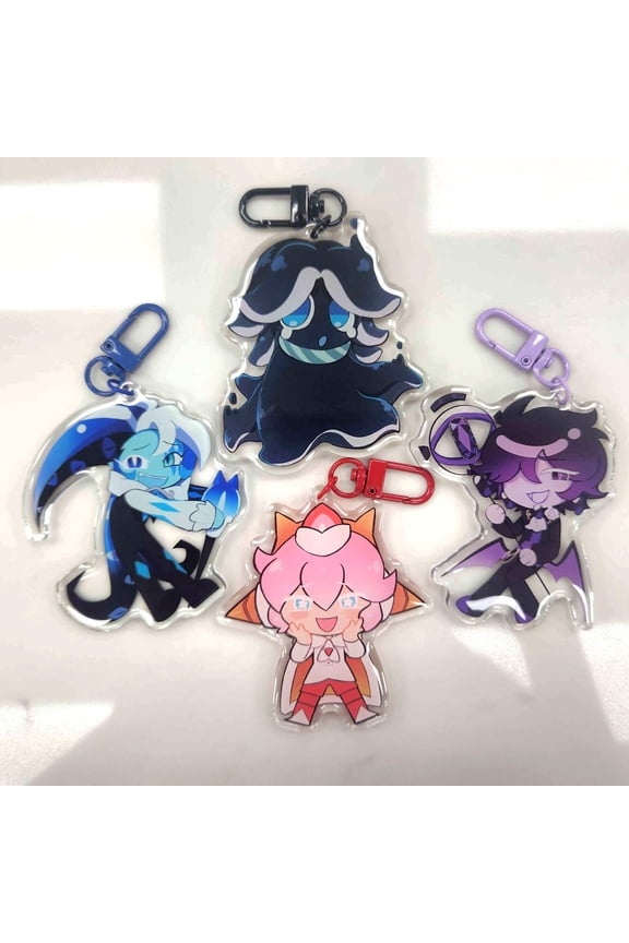Cookie Charms Cookie Game Keychain, RANDOM 1 PACK