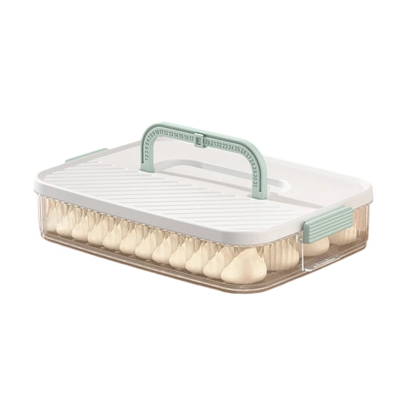 Cookie Cup cake Carriers With Secure Lid Antslip Bottom Design Food Storage Holder For Neat Refrigerator Organization