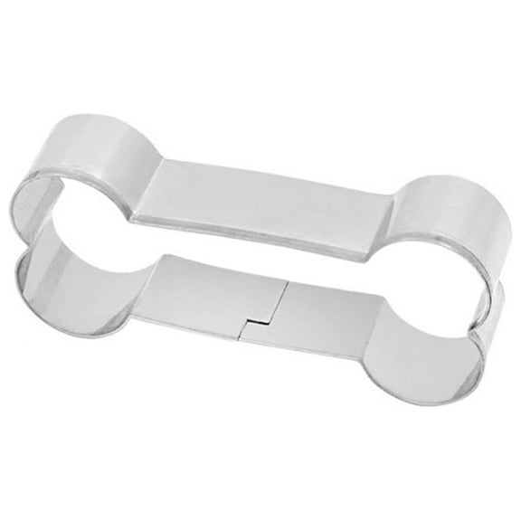 Cookie Cutter Exquisite Workmanship Wide Application Stainless Steel Dog Bone Shaped DIY Fondant Mold Baking Accessories