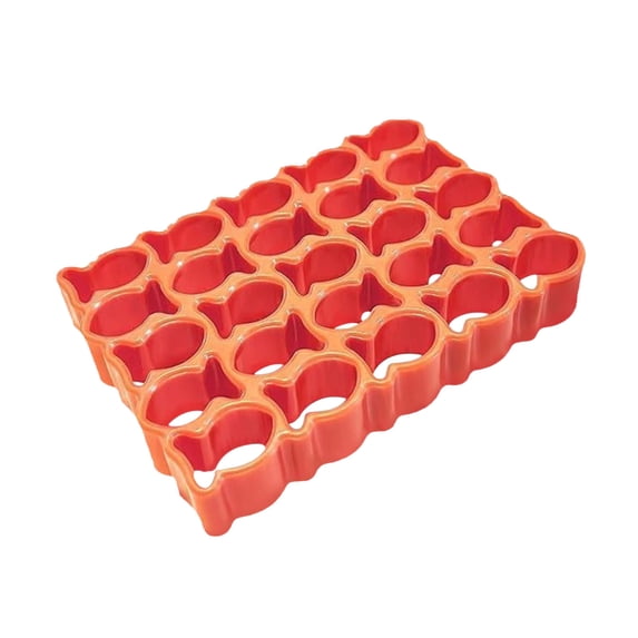 Cookie Cutters, 25-in-1 Goldfish Shaped Cookie Cutter Set, Mini Baking Molds for Dough Vegetables Efficient Plastic Kitchen Tool