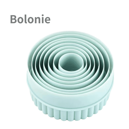 Cookie Cutters, 8 PCS Ideal Biscuit Cutter Tool, Highly Versatile Round & Circle Cutter, Perfect for Creating Unique Shaped Biscuits and Cookies