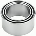 thumbnail image 1 of Cookie Cutters Biscuit Cutters/Stainl Steel Dumpling Cutters/Cake Pastry Cutters/Cake Cookie Scone Cutters Molds stamps for Cooking Baking 3Pcs Round Edge, 1 of 8