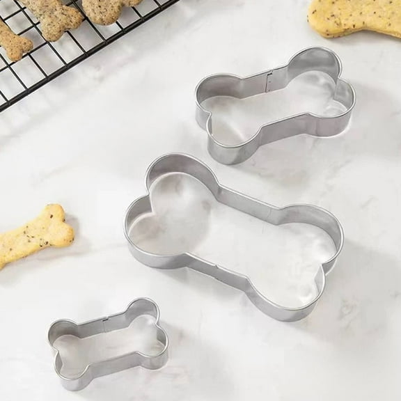 Stainless Steel Cookie Cutters,Metal Cookie Cutters,Stainless Circle Set With Round Three Piece DIY Baking Tool Round Cake