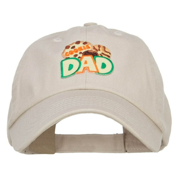 Cookie Dad Patched Low Profile Cap - Stone OSFM