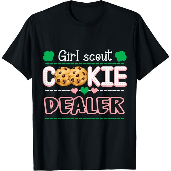 Cookie Dealer Scout for Girls Funny Scouting Family Matching T-Shirt