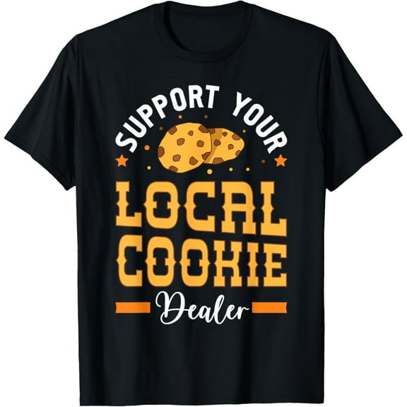 Cookie Dealer T-ShirtCookie Dealer Gifts100% cotton short-sleeved shirt for both men and women