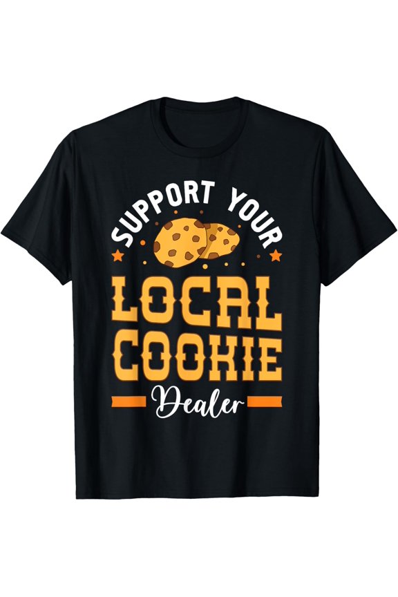 Cookie Dealer T-ShirtCookie Dealer Gifts100% cotton short-sleeved shirt for both men and women
