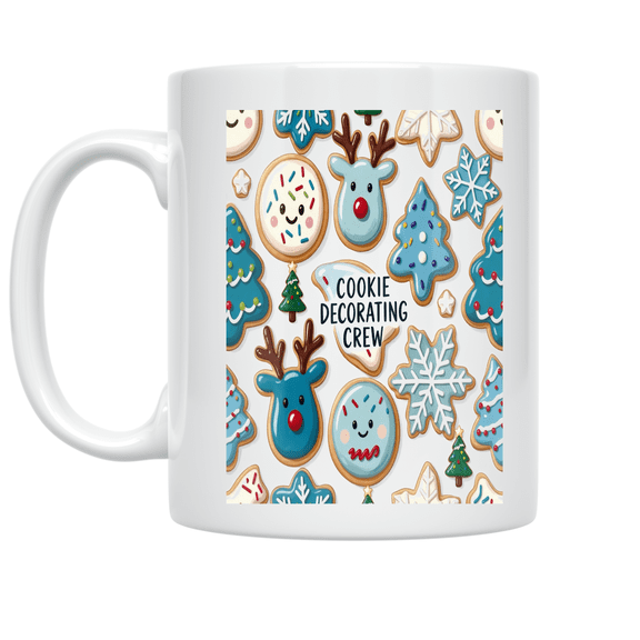 Cookie Decorating Crew - Family Baker - 11 oz Ceramic Coffee Mug