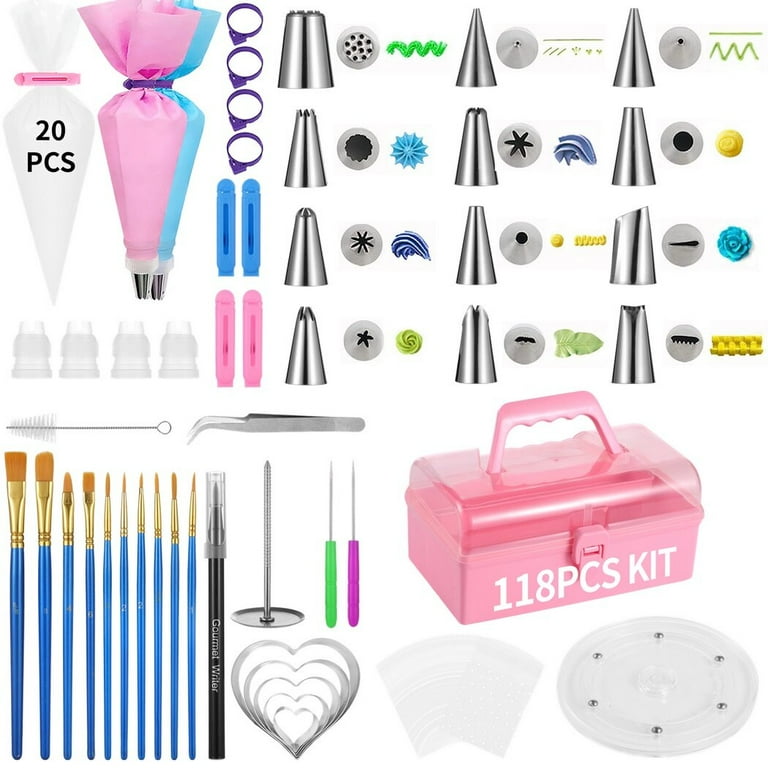 Disposable Plastic Cake Decorating Bags Piping Tips Baking Supplies Pastry Tools Disposable Plastic Cake Decorating Bags Piping Tips Baking Supplies Pastry Tools