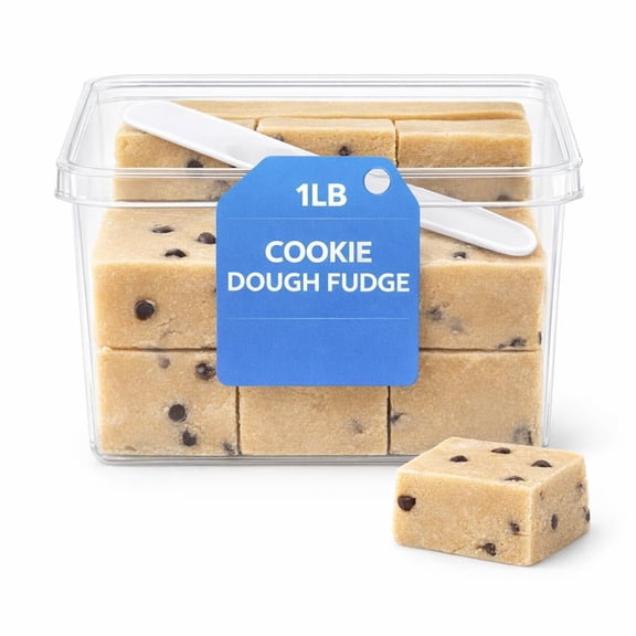 Cookie Dough Fudge, Creamy Sweet, 1 Pound Box