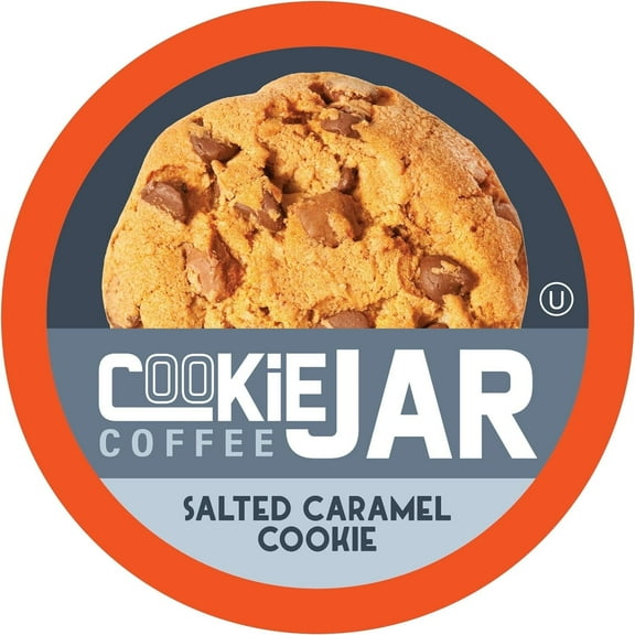 Cookie Jar Salted Caramel Flavored Coffee Pods for Keurig, 40 Ct