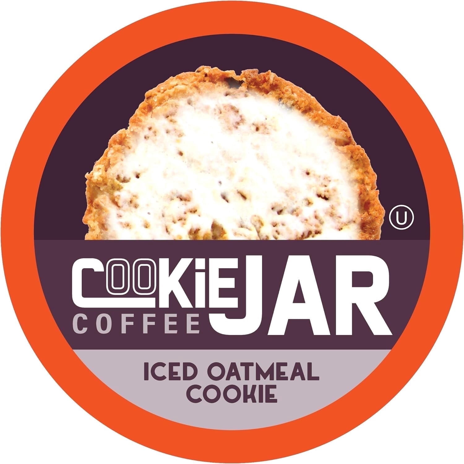 Cookie Jar Iced Oatmeal Cookie Flavored Coffee Pods for Keurig, 40-Pack