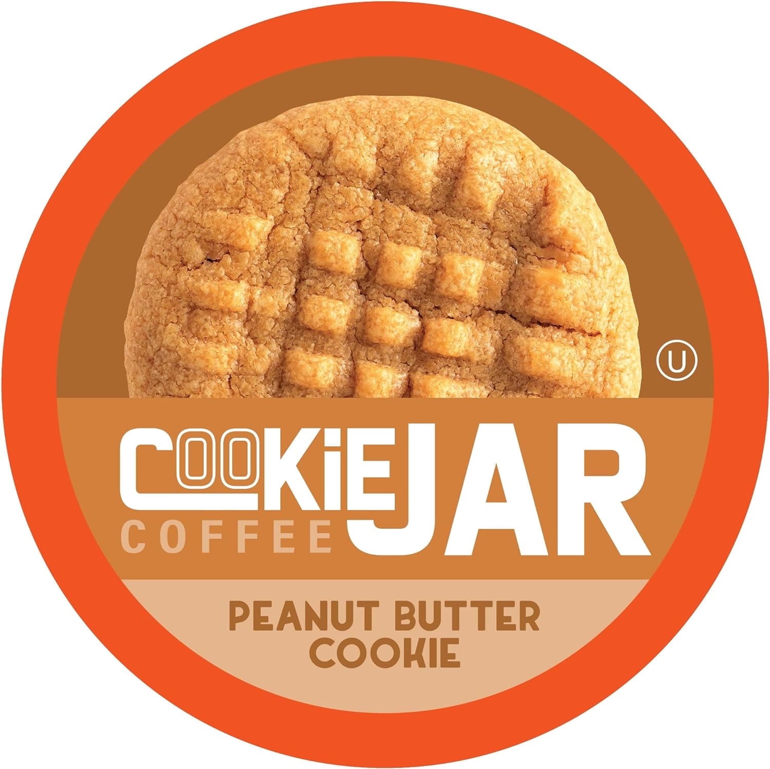 Cookie Jar Peanut Butter Cookie Flavored Coffee Pods, 40-Pack