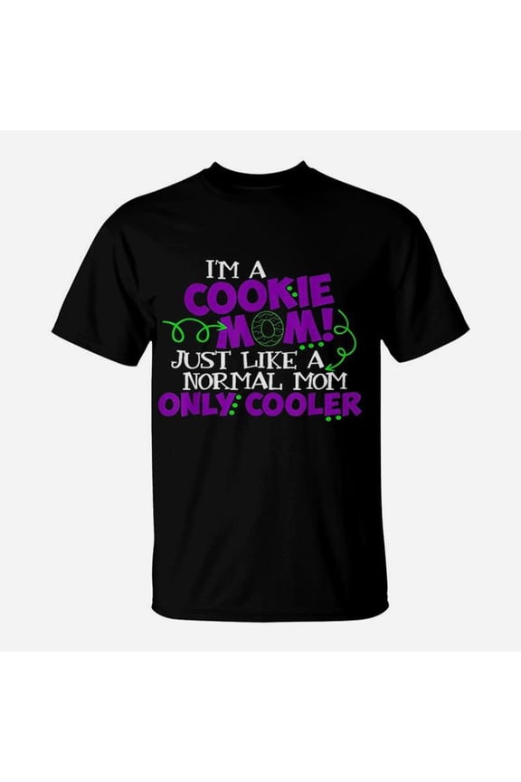 Cookie Mom Scouts Girl Kids Scouting Funny Cookies TShirt